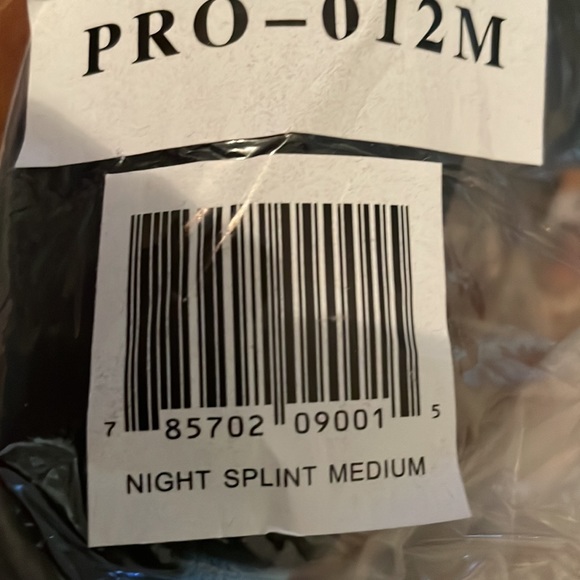 ProTec Athletics Night Splint Adult sz Med Plantar Fasciitis Tendinitis NEW - Picture 5 of 5